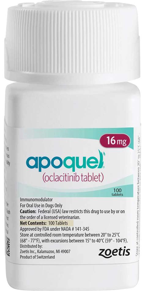 Apoquel For Dogs 16 Mg 100 Ct Item 1423rx