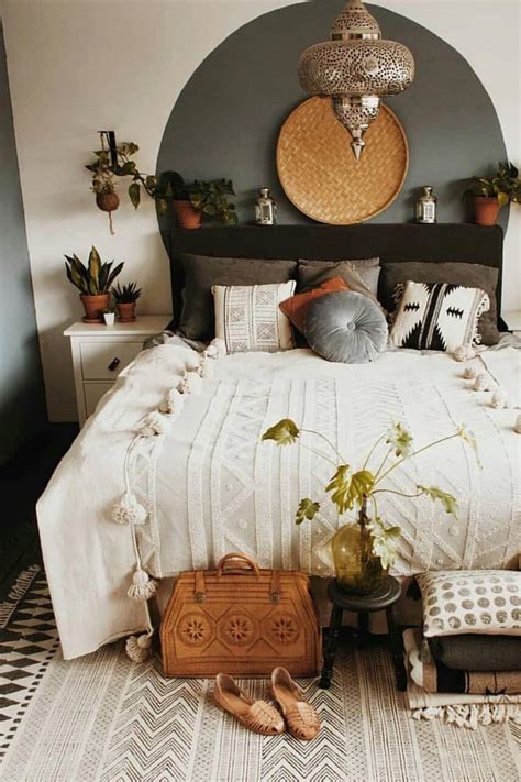 5 Bedroom Designs For A Nature Lover Elcune Bedroom Vintage Bohemian Bedroom Design