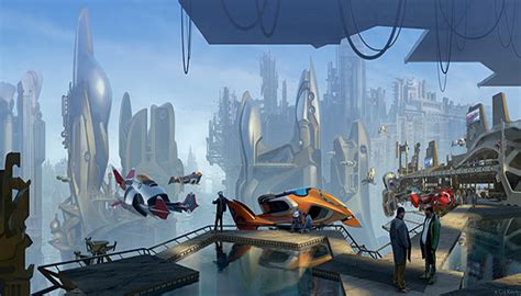 Dsngs Sci Fi Megaverse Sci Fi Buildings And Futuristic Cities