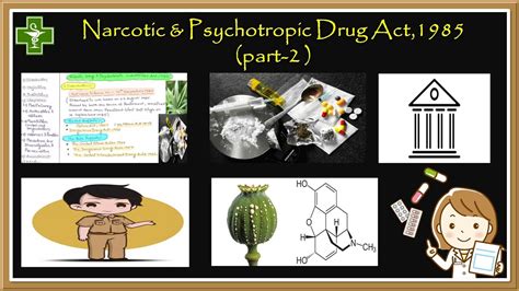 Dangerous drugs (forms) regulations 2001. Narcotic & Psychotropic Drug Act,1985 part-2, Authorities ...