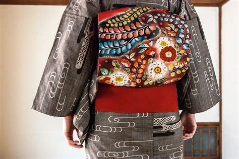 Kimono Oshima Tsumugi Dressing Sebastien Lebegue Photography