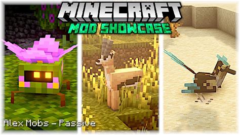 Alexs Mobs 1201 Minecraft Mod Showcase Part 1 Youtube