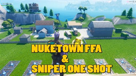 Creative is a sandbox game mode for fortnite from epic games. Fortnite Creative Sniper Map Code & Nuketown Code | #7 ...