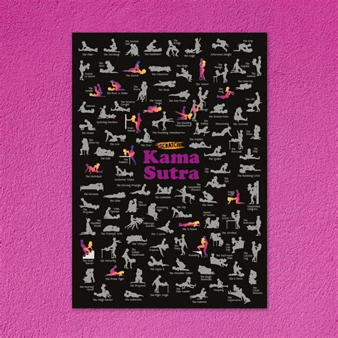 Poster Razuibil 100 Pozitii Kama Sutra Fun Positions MindBlower Ro