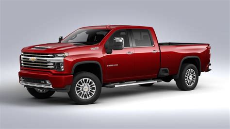 2021 Chevrolet Crew Cab Long Box 4 Wheel Drive High Country Cherry Red