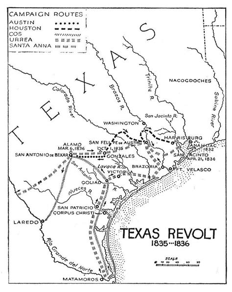 Declaración De Independencia De Texas 2 Marzo 1836 Eventos