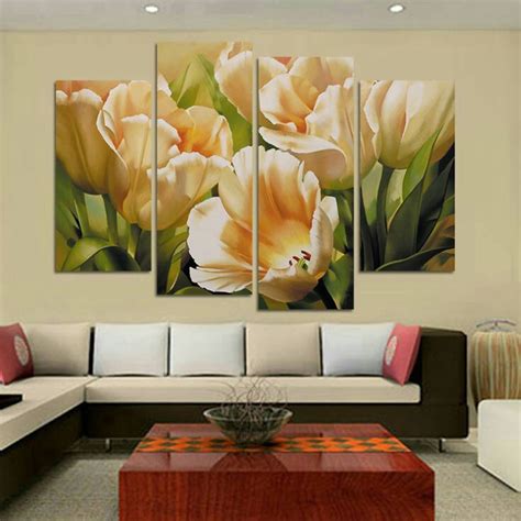 Diversas Imagenes De Cuadros De Flores Para 5 Cuartos Living Room Art