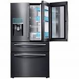 Samsung 24.6 French Door Refrigerator Black Stainless Steel Photos