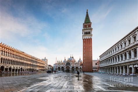 Sunrise At St Marks Square Photograph By Matteo Colombo Fine Art America