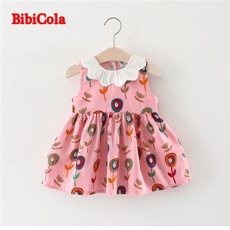 Buy Bibicola Baby Girls Dress Sleeveless 2018 Summer