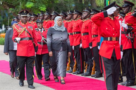 Tanzanias Vp Dr Samia Suluhu Hassan Sworn In As The Countrys First