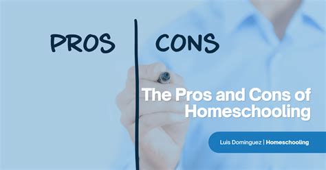 The Pros And Cons Of Homeschooling Empower Your Decision With Info