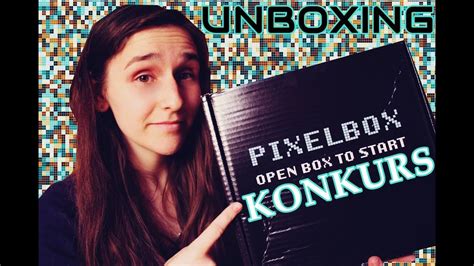 Czerwiec Retro Pixel Box Konkurs Unboxing Youtube
