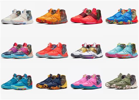 An Official Look At The Entire Nike Kyrie Preheat Collection KicksOnFire Com