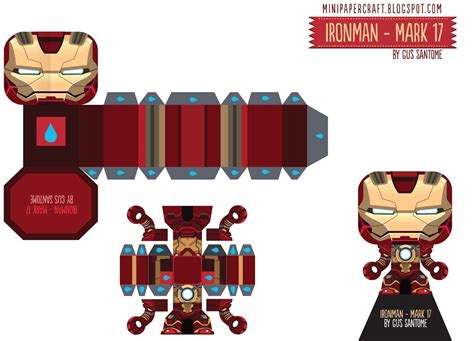 Iron Man Papercraft