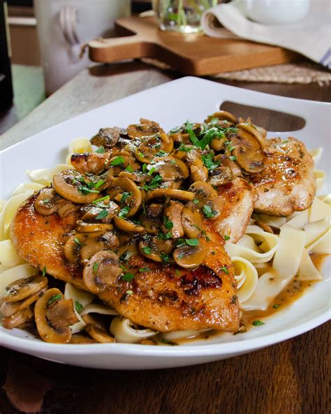 Our favorite healthy air fryer recipes. Chicken Marsala | Blue Jean Chef - Meredith Laurence ...