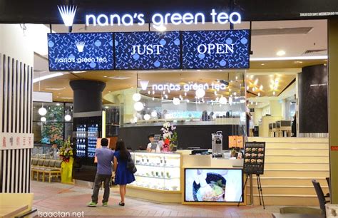 The old wing, comprising the retail precincts of centre court, promenade lakeside and courtyard as well as jusco, was opened in 1995. Nana's Green Tea @ One Utama Shopping Centre | Isaactan ...