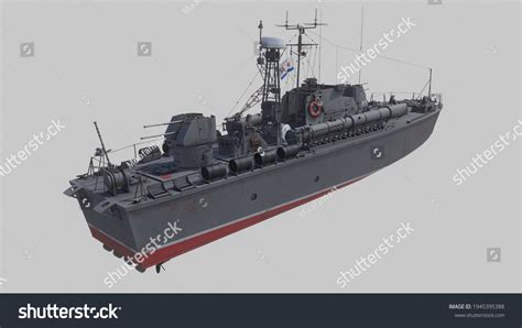 3d Render Torpedo Boat Project 183 Stock Illustration 1945395388