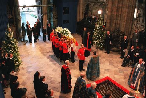 Princess Dianas Funeral Open Casket
