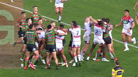 The south sydney rabbitohs head into sunday's elimination final match with knights listed as heavy favourites. Rabbitohs v Knights: Four men sin-binned after wild punch ...
