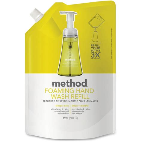 Method Lemon Mint Foam Hand Wash Refill 1 Each Lemon