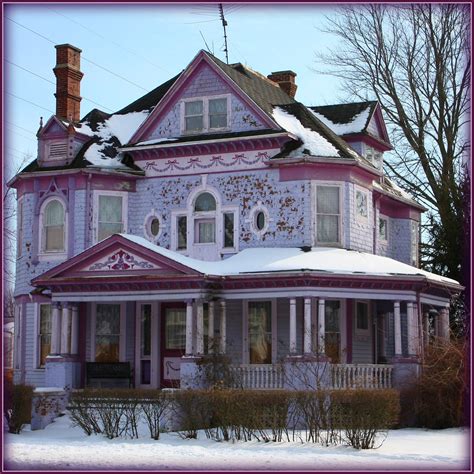 The purple painted lady, macedon, new york. Painted Lady | House in Ladoga, Indiana. | katzenfinch ...