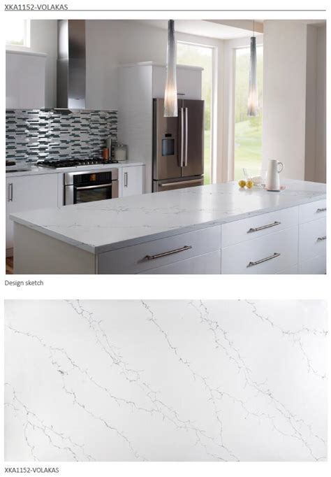 Most edges and finishes cost the same cambria quartz countertops average $60 to $80 a square foot installed. Quartz Surface Kitchen Countertops Volakas White ...