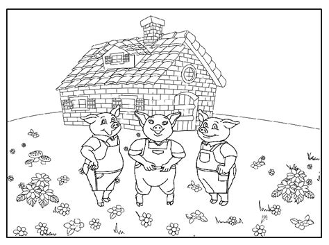 45+ Three Little Pigs Wolf Coloring Pages