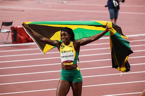 Elaine Thompson Herah Won The 200 Meters Her Second Gold In Tokyo The New York Times