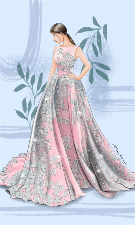 Illustrated By Draw A Story Dress Design Drawing Dress Design Sketches