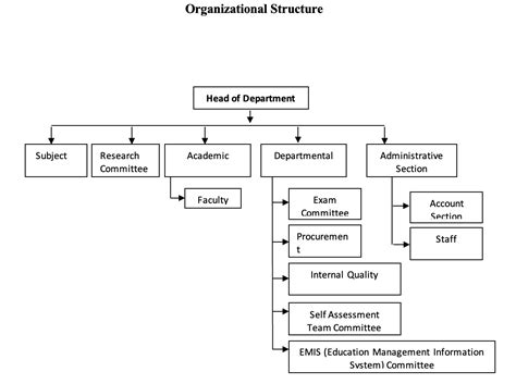 Organizational Structure Central Department Of Statistics