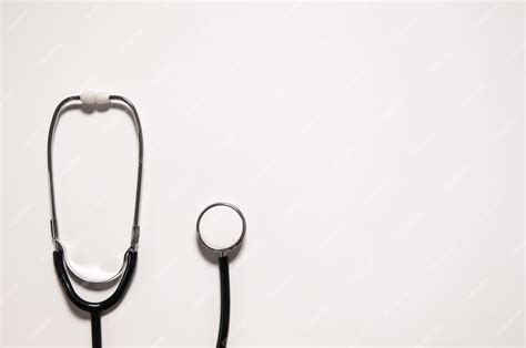 Free Photo Medical Stethoscope Isolated With White Background