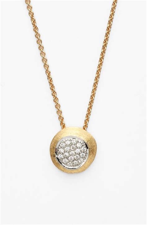 Womens 18k Gold Necklaces