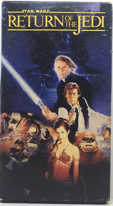 Return Of The Jedi Vhs 1995 For Sale Online Ebay Carrie Fisher