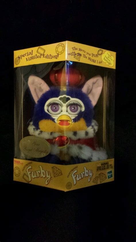 Your Royal Majesty Furby Doll By Tiger Electronics 2000 Brand New