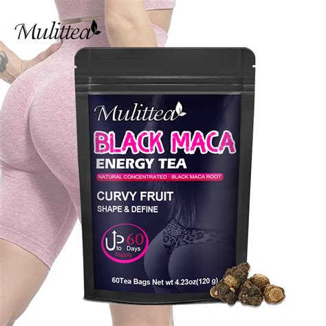 Mulittea Bigger Buttock＆ Breast Enlarg Hips Enlargement For Butt Booty Lift Up Growing Maca Root