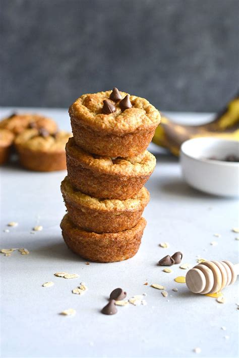 Oats being rich in minerals, vitamins and proteins. Low Calorie Banana Oat Muffins {GF, Low Cal} - Skinny ...