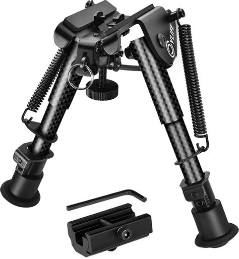 Cvlife 6 9 Inches Rifle Bipod With Pivot Lock For Shooting