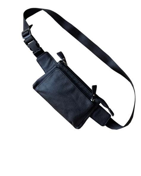 Black Sling Fanny Pack Pride And Glory Travel
