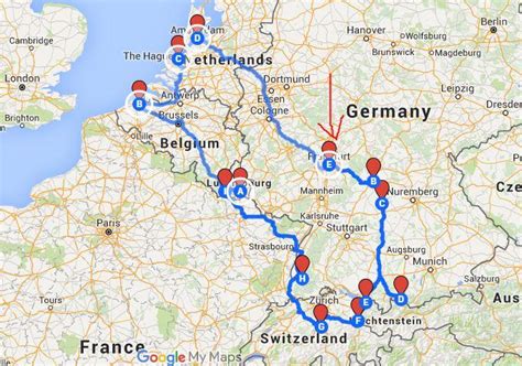 The Perfect European Road Trip Route 8 Countries In 7 Days Follow Me