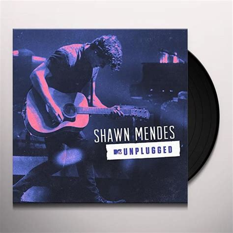 Shawn Mendes Mtv Unplugged Vinyl Record Mtv Unplugged