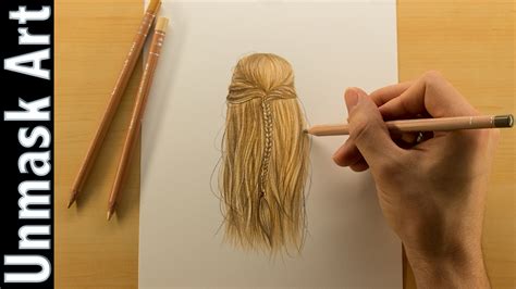 I know hair can be intimidating. How to Color Blonde Hair | Colored Pencil Drawing Time ...