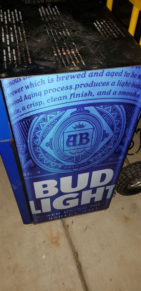 Bud Light Fridge With Led Lights Mini Fridge For Sale In