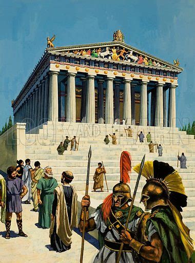 The Parthenon Ancient Greek Temple Dedicated To Athena Athens Stock
