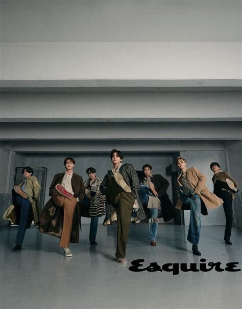 Bts Esquire 2020 Cover Photoshoot