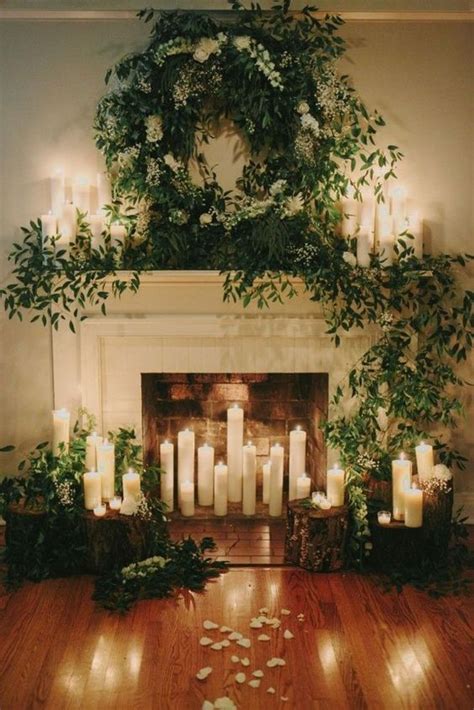 Fire glass, fire crystals or fireplace glass are ornamental pieces of rocks, glass or crystals. 30 Winter Wedding Arches And Altars To Get Inspired ...