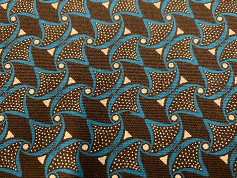 South African Shweshwe Fabric By The HALF YARD DaGama 3 Cats Turquoise