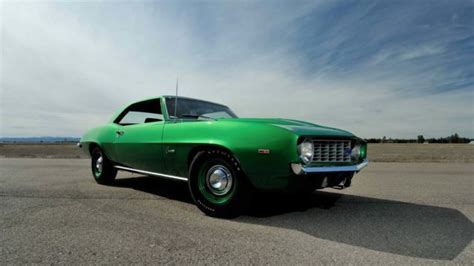 1969 Chevrolet Camaro Lm1 S Matching High Impact Color Rally Green