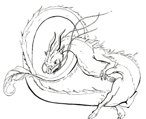 Eastern Dragon Sketch By Charlotte Inks On Deviantart