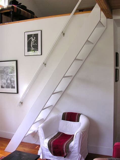 18 Interesting Options For Designing Stairs For The Attic